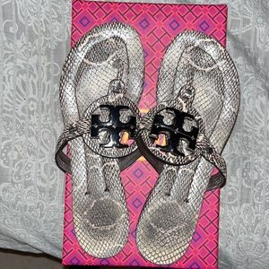 Tory Burch Miller Snakeskin print